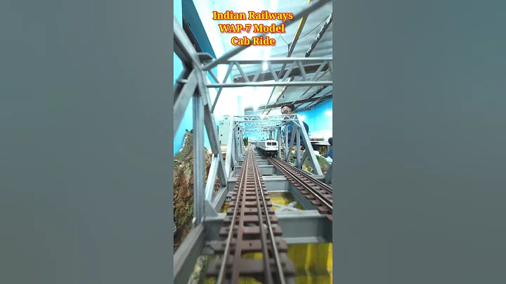 Indian Railways WAP 7 Model | Indian Model Train | train videos #shorts #indianrailways #trainvideo