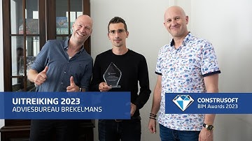 💎Adviesbureau Brekelmans wint met parametrisch ontwerp! | BIM Awards 2023 Uitreiking
