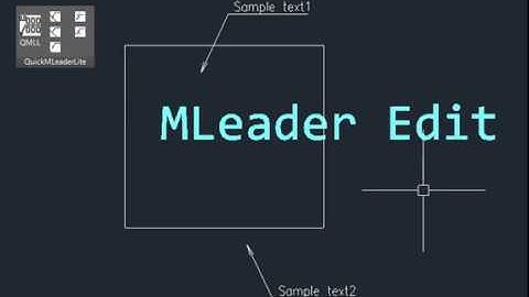 tyAcTools：Mleader Edit