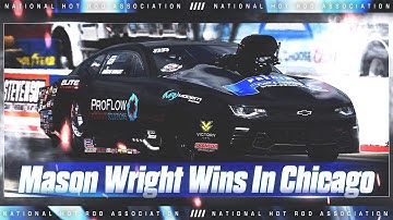 Mason Wright wins Pro Mod at the Gerber Collision & Glass Route 66 NHRA Nationals presented by PEAK