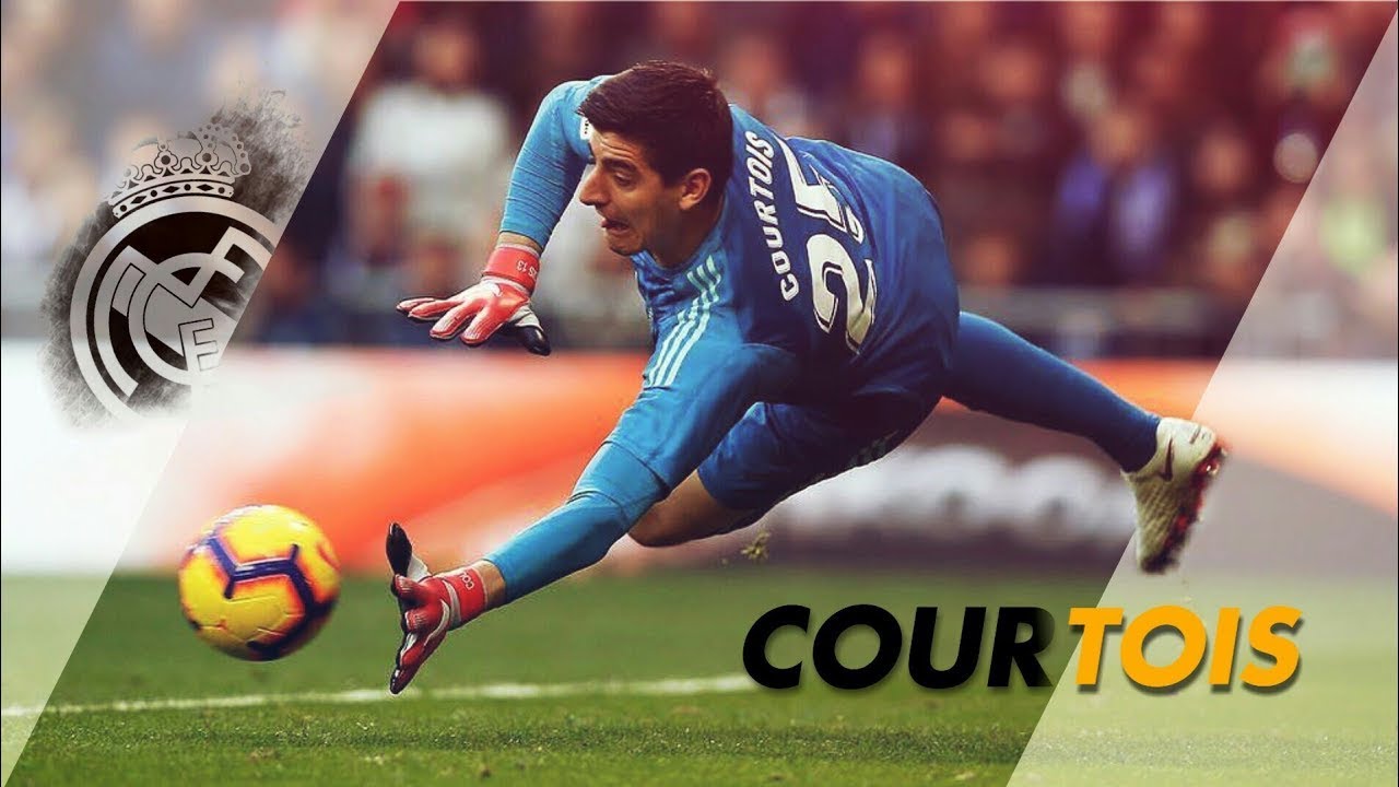 Thibaut Courtois Real Madrid Crazy Save 2019/2020 - YouTube
