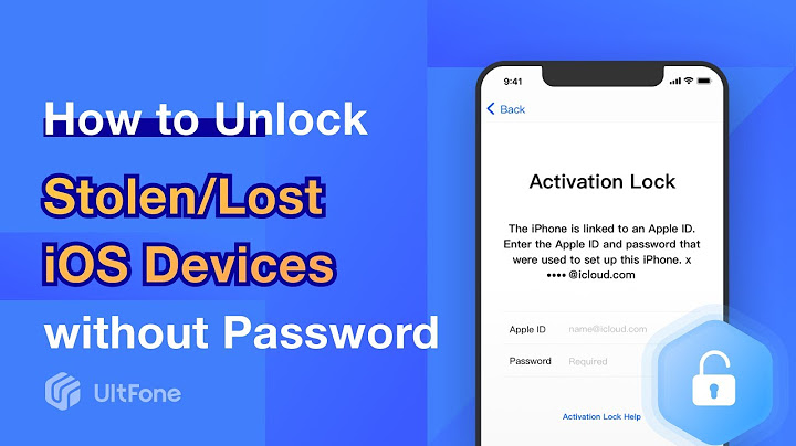 How to unlock a stolen iphone passcode without computer
