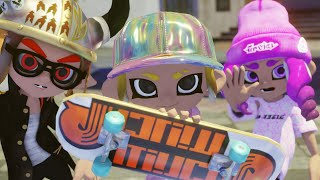 Skateboarding (Splatoon animation)