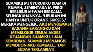 Suamiku Pergi Dengan Selingkuhannya, Aku Memblokir Akses Keuangannya — 1 Jam Kemudian Ia Menangis!
