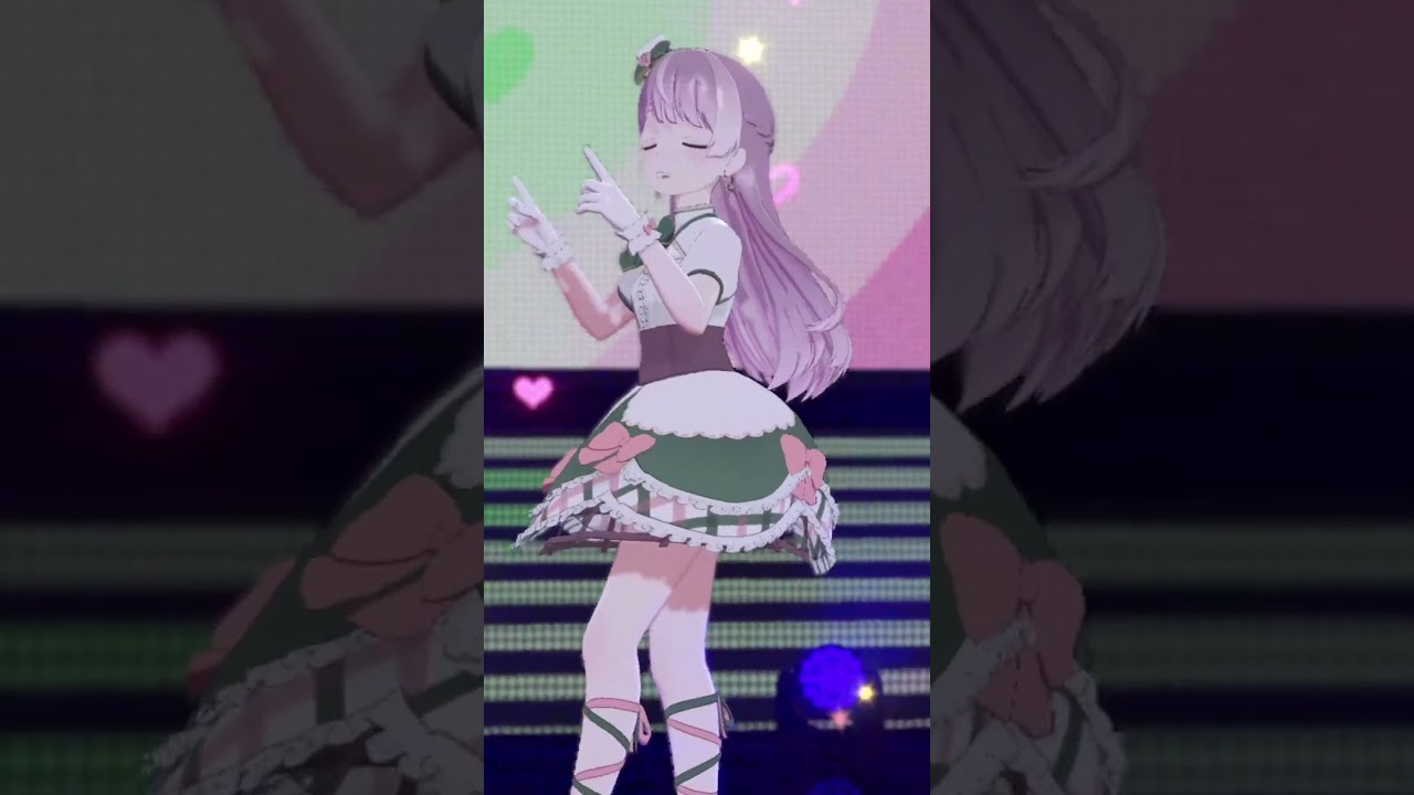 こんなに大きくなりました!初期3Dでも踊ってみた【3D配信切り抜き】#shorts