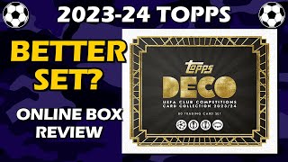 Waited TWO Months! Topps Deco 2023-24 UCC Soccer Box Review