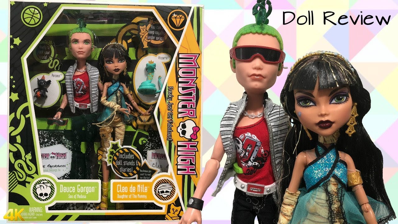 Monster High Deuce Gorgon Son of Medusa 