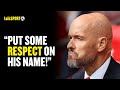 Angry man united fan demands more respect for ten hag  goes in on jurgen klopps farewell season 