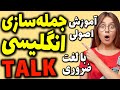 یادگیری جمله سازی انگلیسی با لغت اساسی  با جملات کاربردی روزمره
