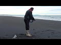 Mokau Beach Fishing With Kites Part 1