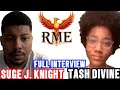 SUGE J. KNIGHT AND TASH DIVINE TALKS ABOUT GROWING UP AT DEATH ROW RECORDS  @DeathRowRecords 