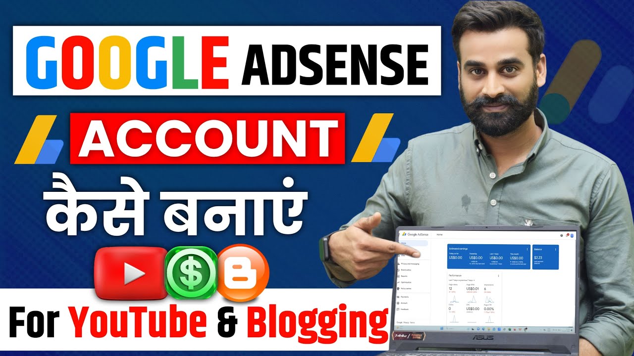 How To Create Google AdSense Account In 10 Minutes (Full video)