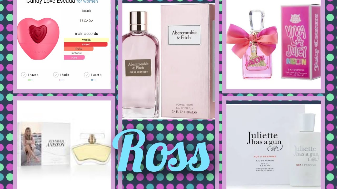 perfume en ross y carteras YouTube