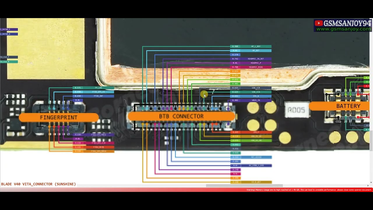 Zte Blade V40 Vita dioda mode Diagrams Free by GsmSanjoy