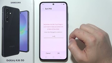 Samsung A36 5G: How to Remove OK Button from Lock Screen