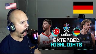 INCREDIBLE WIN From Germany Final Türkiye 🇹🇷 vs German | Extended Highlights | FIBA EuroBasket 2025