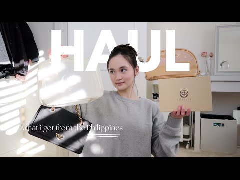 HAUL: what I got from the Philippines 🇵🇭🤍