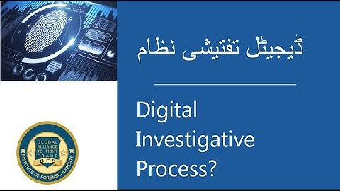 Digital Investigative Process