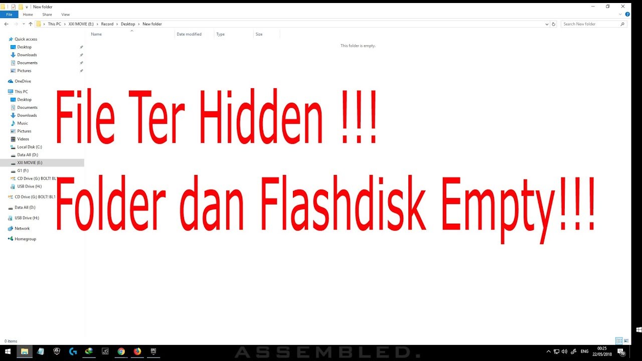 Ini Tips Mengatasi File Hilang dan Folder Kosong akibat Virus - Solusi Ampuh!