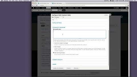 Drupal Tutorials #26   Views   Fields