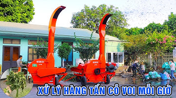 Hướng Dẫn Sử Dụng Giới Thiệu Máy Băm Cỏ Công Nghiệp 6T