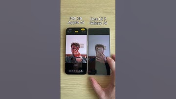 iOS 26 Apple AI vs Galaxy AI: Which One Wins? 🤖🔥 #iOS26 #AppleAI #GalaxyAI #TechBattle #Shorts