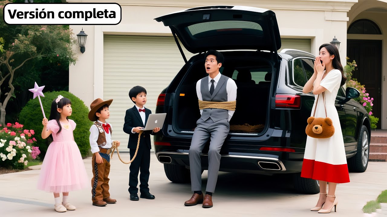 Para No Quedar Huérfanos, 3 Bebés Genios Secuestran Al CEO Para Hacerlo Papá. ¡Mami Queda Shock!