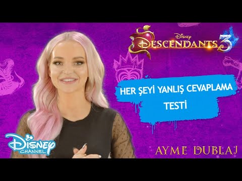 Descendants 3 | Dove Cameron Her Şeyi Yanlış Cevaplama Testi'nde! 😂