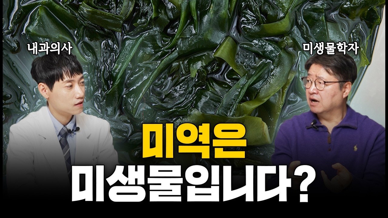 미역은 미생물입니다?ㅣ김응빈 교수 2부ㅣ닥터딩요
