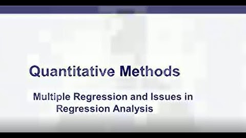 CFA EXAM| Topic Review 10 Multiple Regression and Issues in Regression Analysis