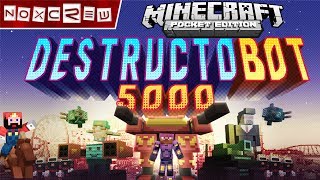 Minecraft PE 1.1 Destructobot 5000 Map Gameplay Livestream (Minecraft Marketplace)