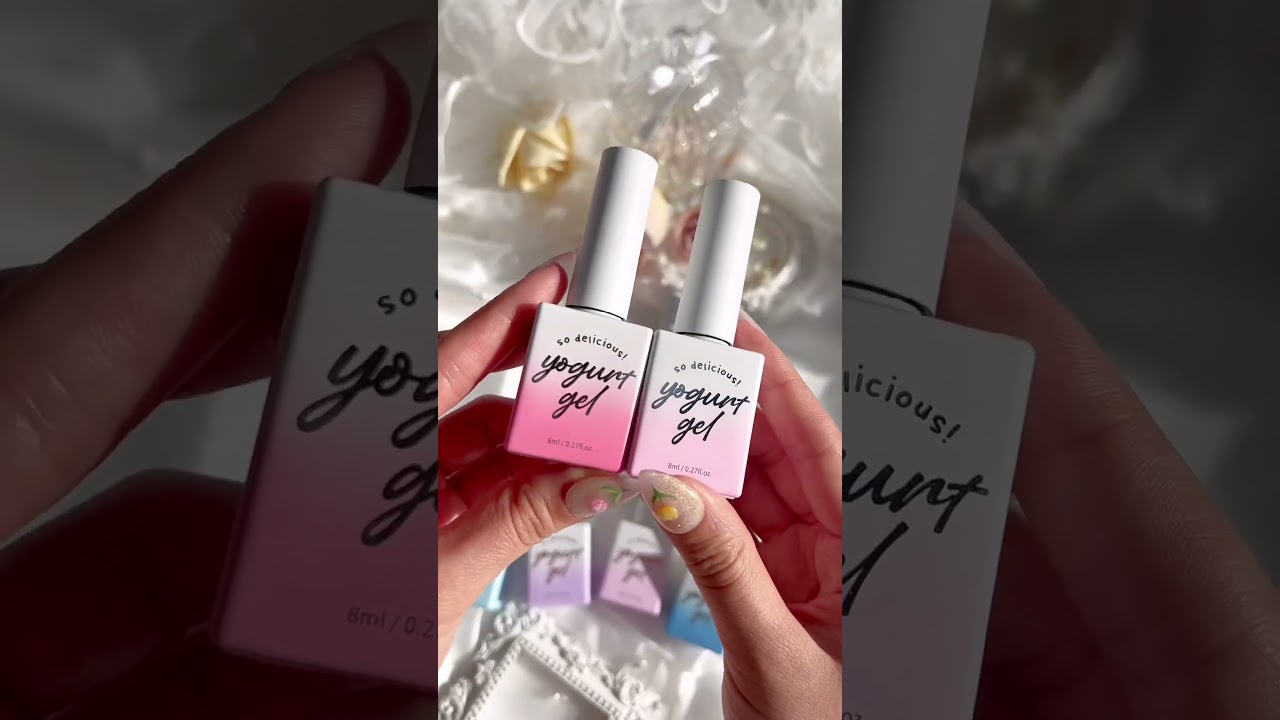 Korean syrup jelly gels | Yogurt gel Gelato [unboxing]