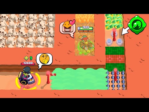 IQ 1000 CREATES A SWEET TRAP vs -10 IQ BAD RANDOM 🤪 Brawl Stars 2023 Funny Moments, Fails ep.1250