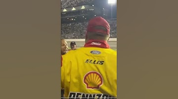 Joey Logano throws fit in Austin Dillion