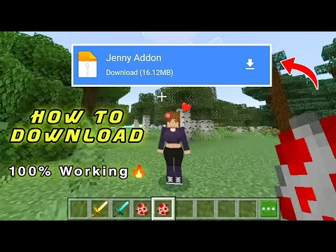 Jenny Mod For Minecraft PE Apk 1.19