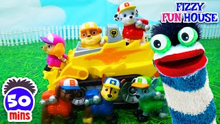Fizzy Explores Colors With Paw Patrol Best Friends | Fun  Compilation For Kids