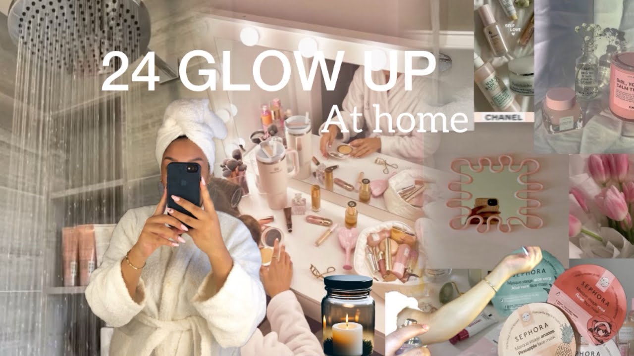 GLOW UP ROUTINE ✨اجيو نتهلاو فراسنا / makeup smokey eyes 💄💕