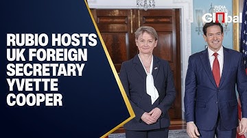 LIVE: Secretary of State Marco Rubio Meets UK Foreign Secretary Yvette Cooper | USA–UK Talks