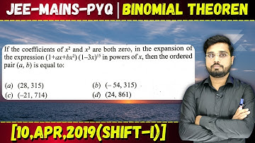 If the coefficients of x² and x³ are both zero, in the expansion of the expression | Let