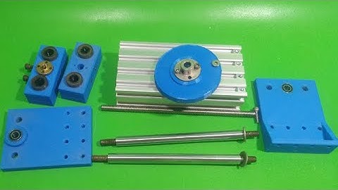 DIY Z Axis Slide Homemade Milling Base Machine CNC Thingiverse