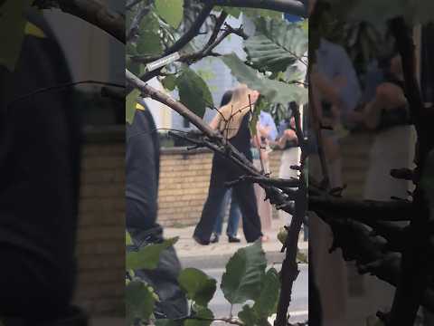 UK Celebrity Presenter CLAUDIA WINKLEMEN Spotted Filming ...