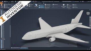 Autodesk Inventor Tutorial Aircraft Modeling part 2