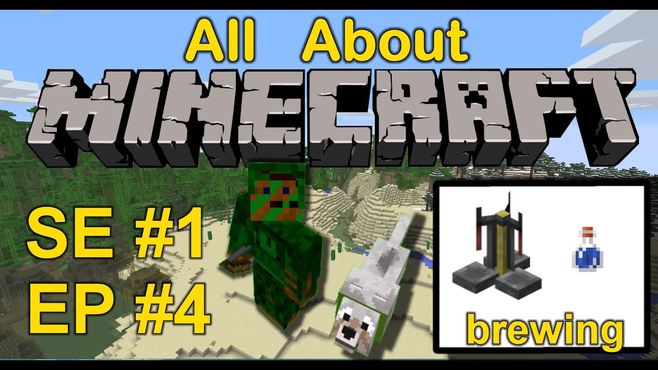 All About Minecraft: How to brew potions MC 1.8.x - YouTube