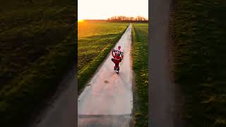 GasGas SM 700 slow Wheelie into Sunset
