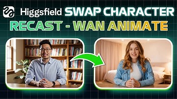 How to Swap Character in video  with Higgsfield Recast - Higgsfield WAN Animate