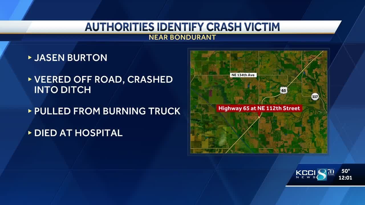 Authorities identify Highway 65 crash victim - YouTube
