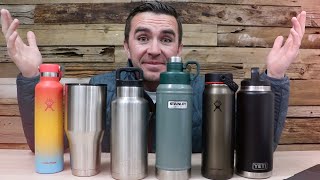 Yeti vs. Hydro Flask! Winner's not who you think.