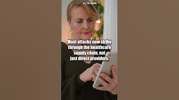 INSANE 36% Ransomware Spike! Is Your Healthcare Data Safe in 2025? [URGENT] #shorts