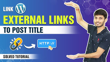 How To Link External Links From Post Title In WordPress | SOLVED - WordPress Tutorials