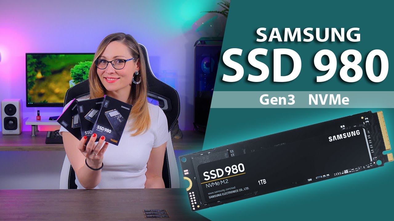 Samsung 1TB 980 PCIe 3.0 x4 M.2 Internal SSD